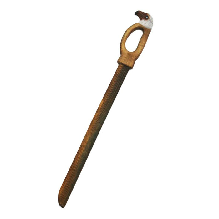 Sword eagle handle wooden decoration, hand crafted [CD-4525]