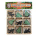 Wood Black Big foot & Pine tree Tic Tac Toe Game, Hand Crafted [CD-4528] Handcrafted Canadian Distributor