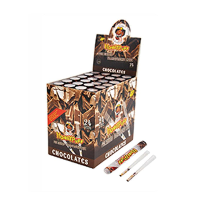 Honey Puff | Pre-Rolled Transparent Flavor Cones – 1 1/4 [P8226-02] ROLLING PAPER Canadian Distributor Chocolate