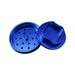 2 Part Grinder, Embossed Top [CN5617] Herb Grinder Canadian Distributor