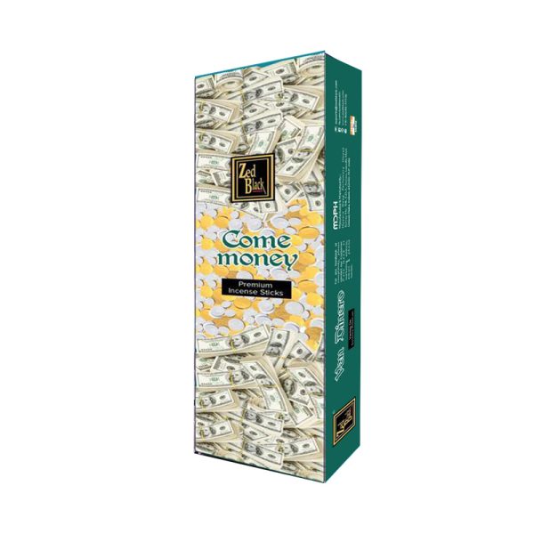 Zed Black | Premium Incense Sticks – 6 pack Incense Canadian Distributor Come Money