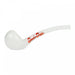Cheech & Chong® Glass | 9" White Chongdolf Glass Pipe West Coast Gifts