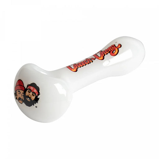 Cheech & Chong® Glass | 3.5" White Miss Tempest Stoner Hand Pipe Glass West Coast Gifts