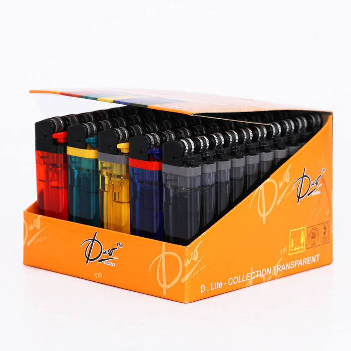 DUCO™ | DISPOSABLE LIGHTER DISPLAY OF 50