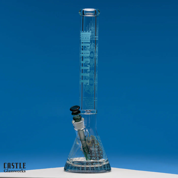 Castle Glassworks | 18" Viking [CG-104] Glass Bong Castle Glassworks