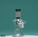 Castle Glassworks | Ash Catcher - Dry [CA-004] Ashcatcher · Percolator · Filter · Mouthpiece Castle Glassworks Teal