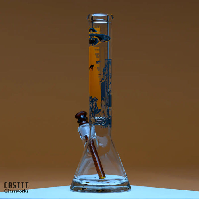 Castle Glassworks | 16" UFO [CG-208] Glass Bong Castle Glassworks