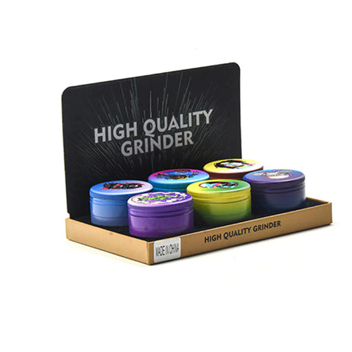 MST3013-Aluminium Grinder-6pcs/display Display Pack The MST