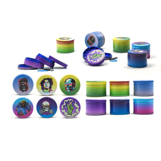 MST3013-Aluminium Grinder-6pcs/display Display Pack The MST