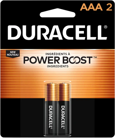 Duracell CopperTop AAA2 Alkaline Batteries Battery ONE
