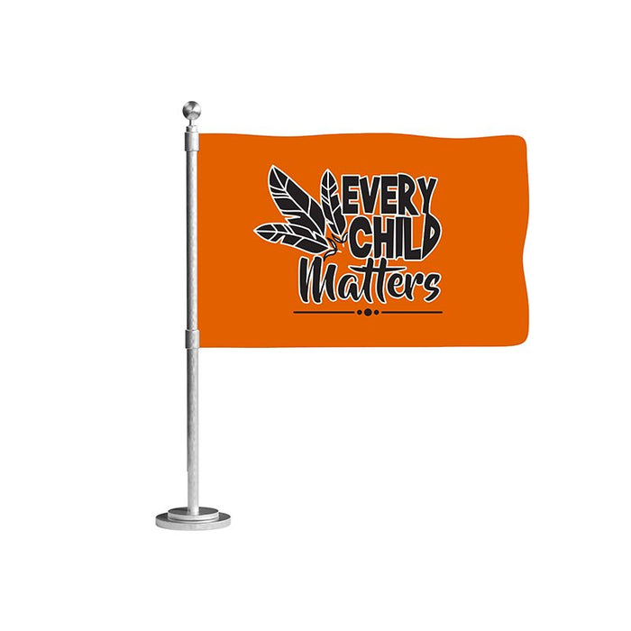 Every Child Matters | 12"x18" Flag- Orange [ECM005] Flag Canadian Distributor