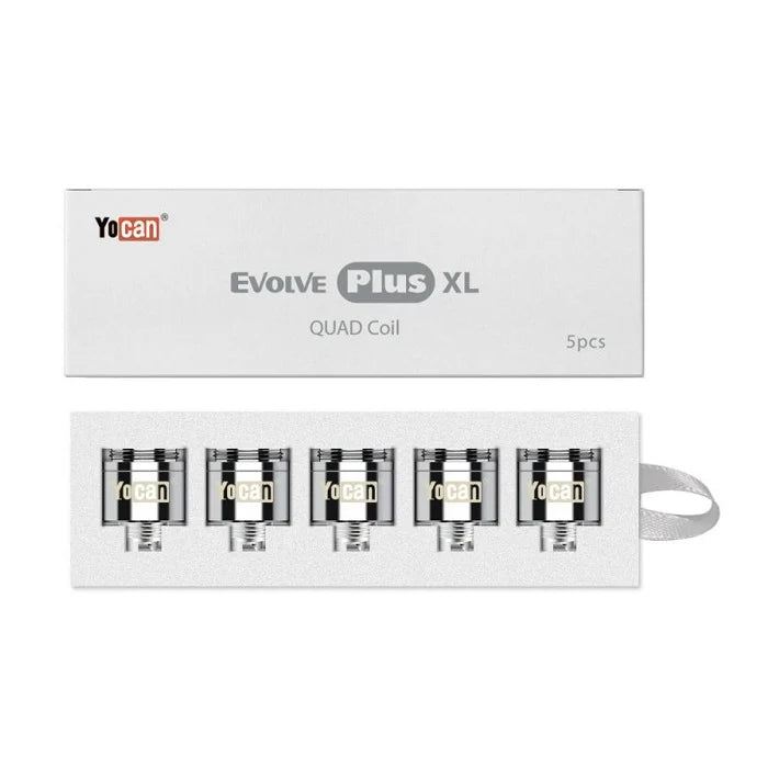 Yocan | Evolve Plus XL QUAD coil x5 count pack Vape Accessories BB Canada