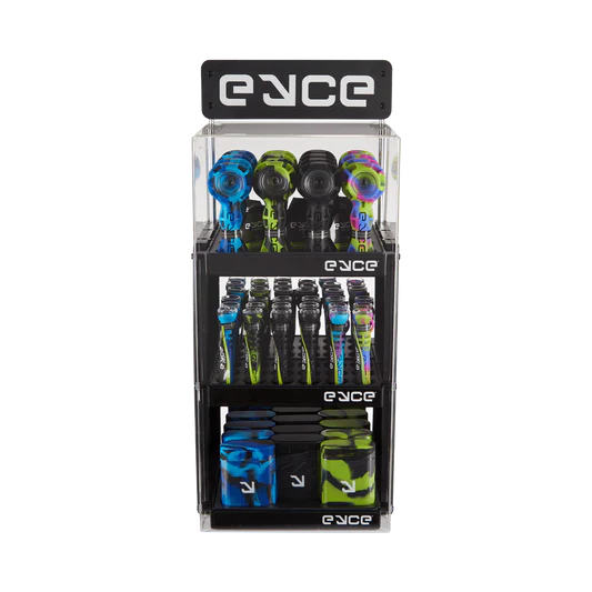 Eyce | Counter Display Bundle 1 – Spoon, Solo, Shorty & Tray