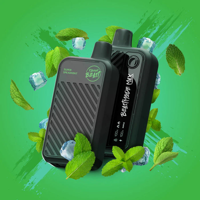 [ON] Flavour Beast | Mode Max 18K puff Disposable Box of 5 Ontario Excise Tax ONE Super Spearmint