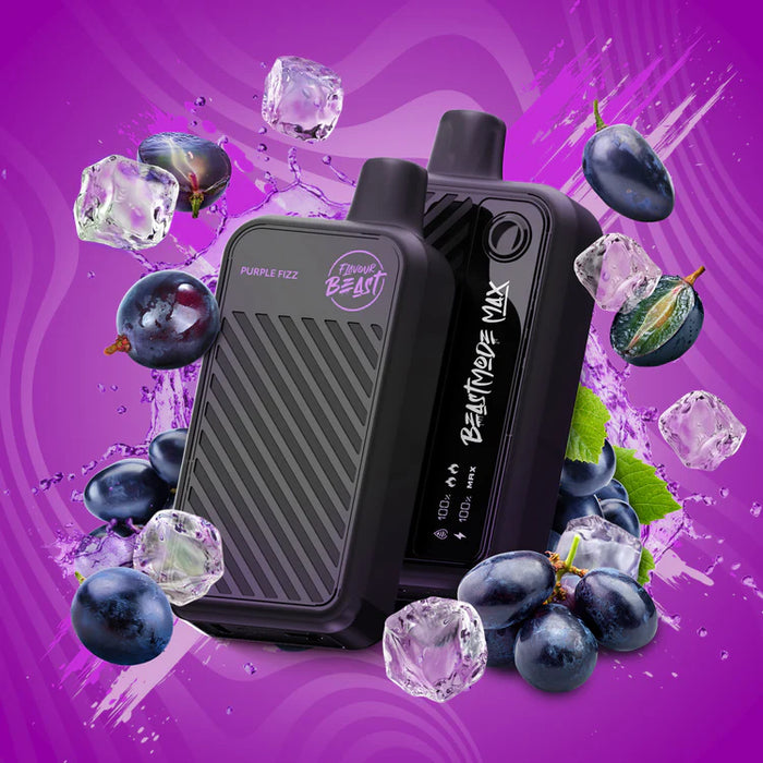 [ON] Flavour Beast | Mode Max 18K puff Disposable Box of 5 Ontario Excise Tax ONE Chuggin' Purple Fizz