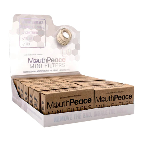 MOOSE LABS |  Mouthpeace Mini filter Replacements Box of 14