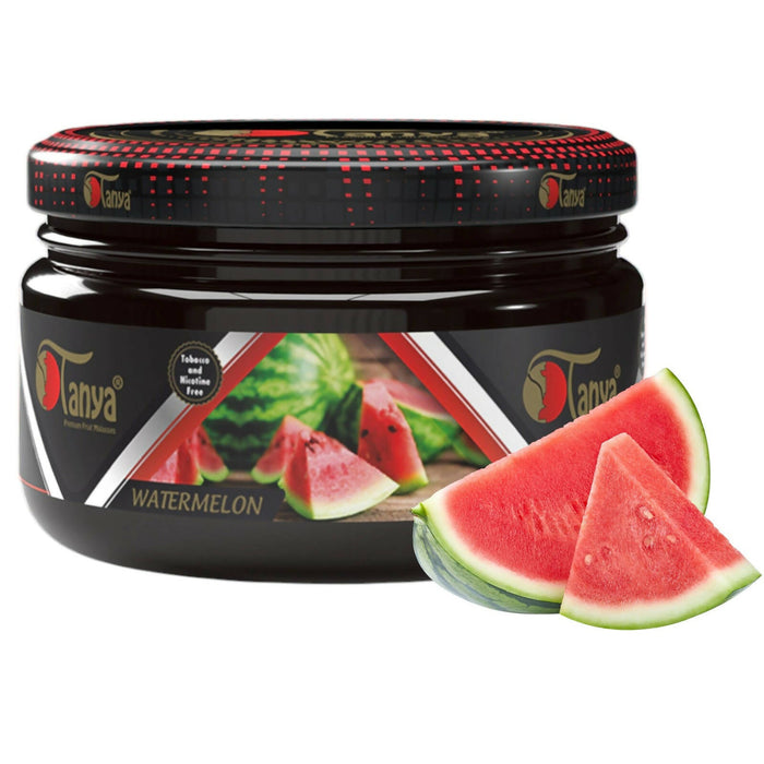 TANYA HOOKAH FLAVOR 250G CAN ZERO NICOTINE- ZERO TOBACCO Hookah Accessories Jatiimports LLC WATERMELON