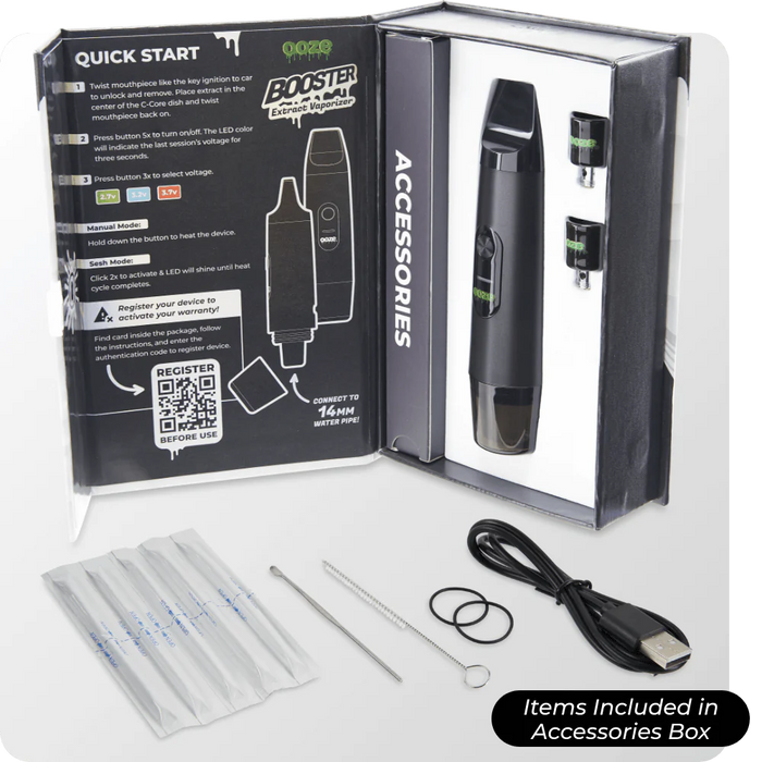 Ooze | Booster Extract Vaporizer – C-Core 1100 MAh