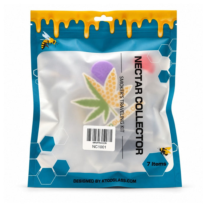 7-Piece Nectar Collector Travel Kit Nectar Collector Super Supplys Inc