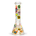 10" Glow-in-the-Dark Graffiti Beaker Glass Bong Super Supplys Inc