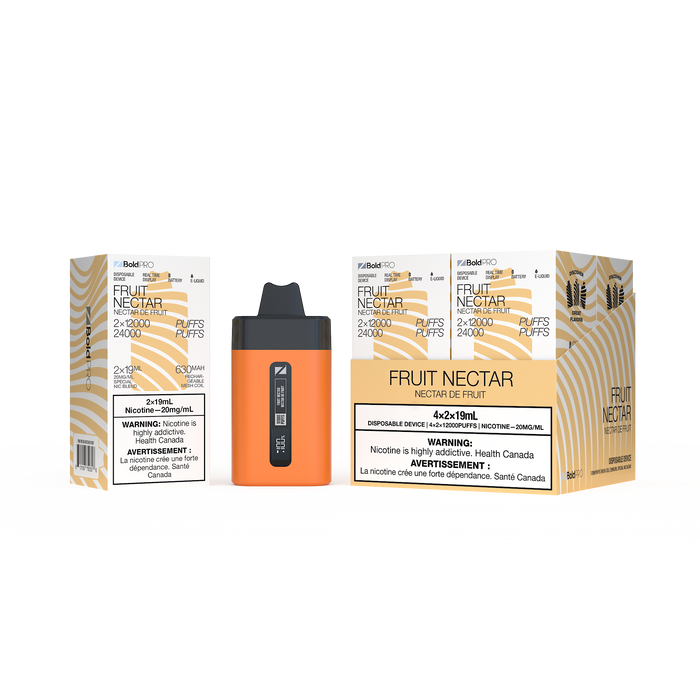 ZLAB| Z Bold Pro 24K(2x12K) Puffs disposable vape Box of 4