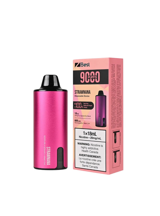 ZPOD | Z BEST 9000 Puffs disposable vape Box of 8 Disposable Vape Smoke N Vape Cartel Strawnana