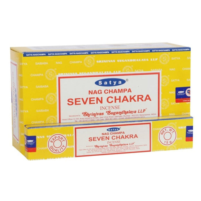 Nag champa SEVEN CHAKRA Incense The MST Default Title