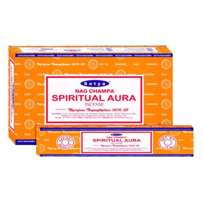 Nag Champa SPIRITUAL AURA Incense The MST Default Title
