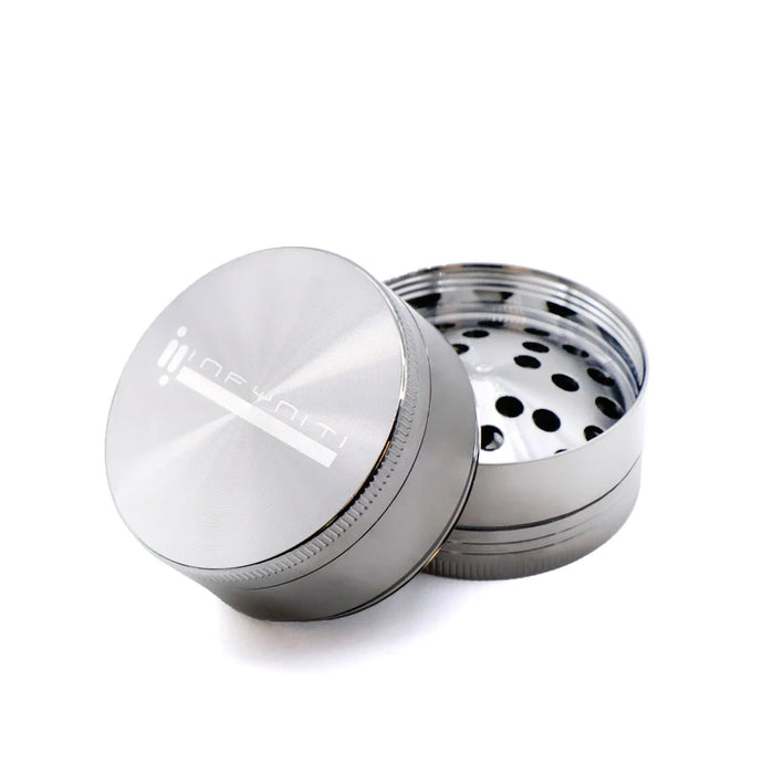 Infyniti | Zinc Grinder – 50 mm – 4 Part [GR7557] Regular Grinder ONE Black Nickel