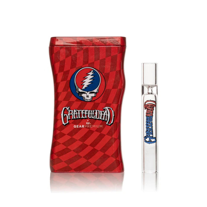 Grateful Dead | 3.8" Steal Your Face Dugout W/Borosilicate Taster Dugout West Coast Gifts Default Title