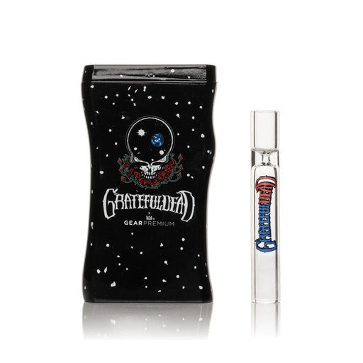 Grateful Dead | 3.8" Space Your Face Dugout W/Borosilicate Taster Dugout West Coast Gifts Default Title