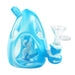 Gotoke | 4.4" YOSHI EGG SILICONE GLASS BUBBLER n Resin · Silicone · Plastic Bong Gotoke Blue-White