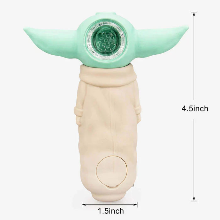 4.5" YD Silicone Hand pipe Silicone Hand Pipe JJ Distribution