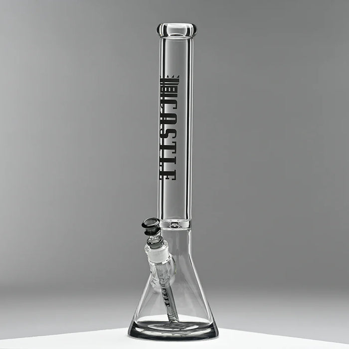 Castle Glassworks | 18" Beaker 9mm Glass bong – Color Logo