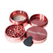 Blazy Susan | 4-Piece Aluminum Grinder - 2.5" Regular Smoking Cat Distribution Pink