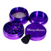 Blazy Susan | 4-Piece Aluminum Grinder - 2.5" Regular Smoking Cat Distribution Purple