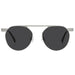 Premium K-Designed Sunglasses - Round B Sunglasses EyeEye Silver