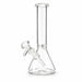 8" Clear Glass Beaker Bong Glass Bong Super Supplys Inc Default Title