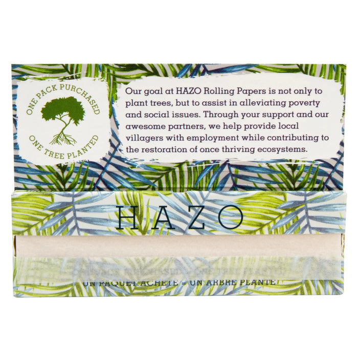 HAZO Hemp Rolling Papers | 1 1/4" - Full Display of 50x Booklets | Plants 50 Trees! ROLLING PAPER HAZO