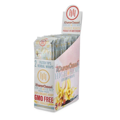 High Hemp | Organic Wraps Wraps – 2 Count (25 Packs / Box) Leaf Wrap LEHIGH WHOLESALE DUTCH CREAM