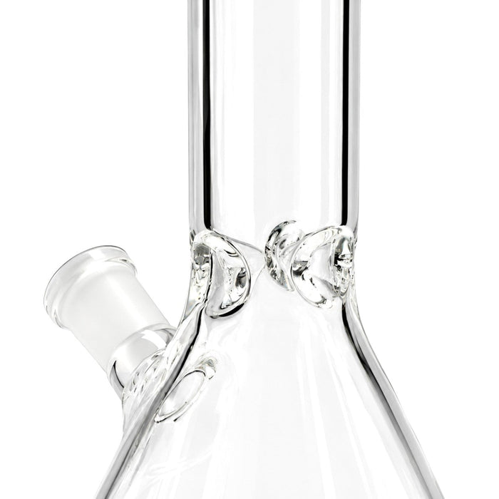 8" Clear Glass Beaker Bong Glass Bong Super Supplys Inc