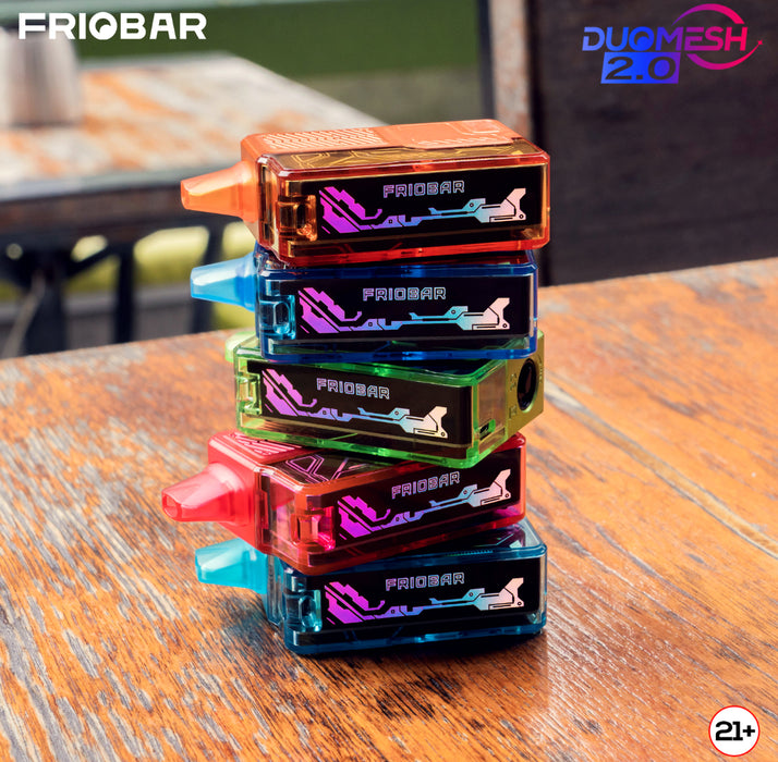 FRIOBAR | MX 10K Rechargeable Disposable Vape Box of 5 Disposable Vape Canadian National Distributors