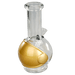 6″ Round Base Mini Glass Bong [JBLMIN-07-1] Glass Bong Canadian Distributor Gold