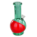 6″ Round Base Mini Glass Bong [JBLMIN-07-1] Glass Bong Canadian Distributor Red