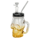 TOPPUFF® | 6″ Skull Cup Glass Bong – Surface Painting Colors [JTOP01.1006] Glass Bong Canadian Distributor Yellow