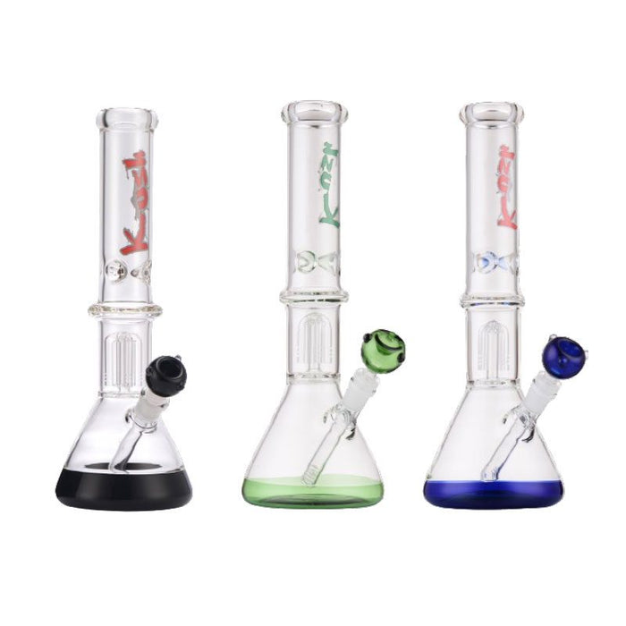 Kush | 15" Tree Arms Glass Beaker Bong [KR15] – Box of 6 Glass Bong Canadian Distributor