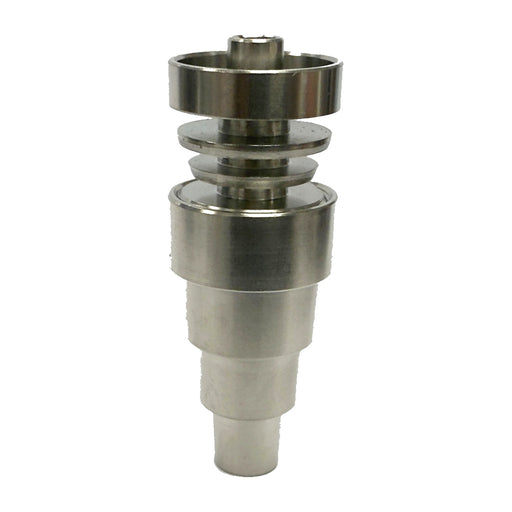 6 In 1 Domeless Titanium Nail with Male and Female joint Cap · Dabber · Insert · Clip · Nail NIBO Distribution