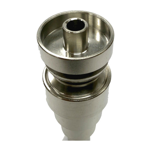 6 In 1 Domeless Titanium Nail with Male and Female joint Cap · Dabber · Insert · Clip · Nail NIBO Distribution