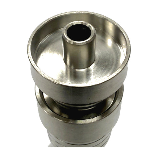 4 In 1 Domeless Spiral Titanium Nail with Male and Female joint Cap · Dabber · Insert · Clip · Nail NIBO Distribution
