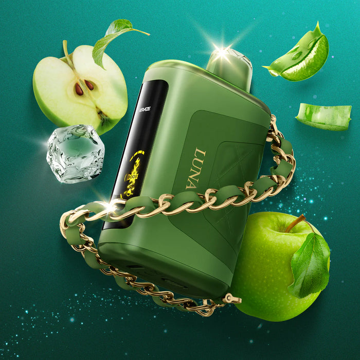 Kraze | Luna 42,000 Puffs Disposable Vape with Luxury Leather-Box of 5
